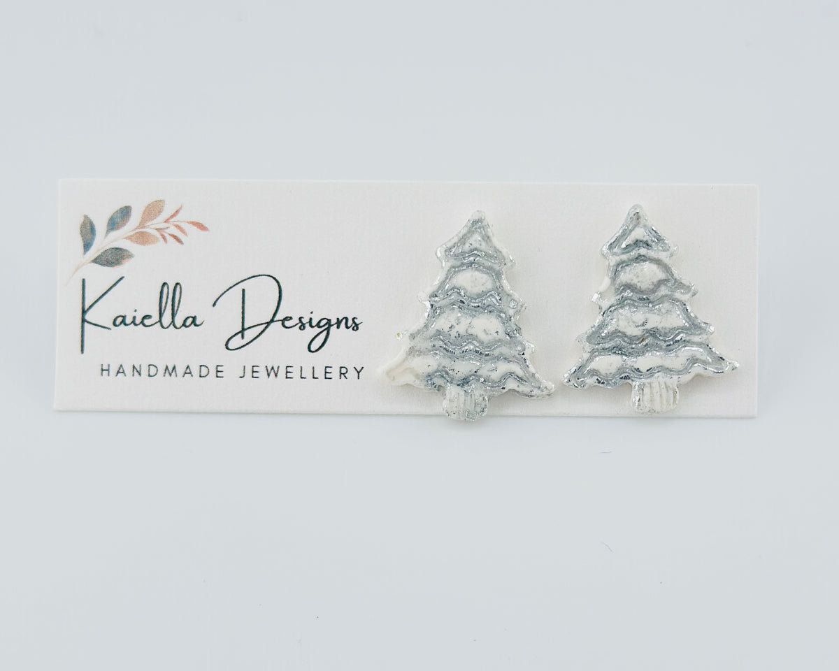 Christmas Tree Stud Earrings