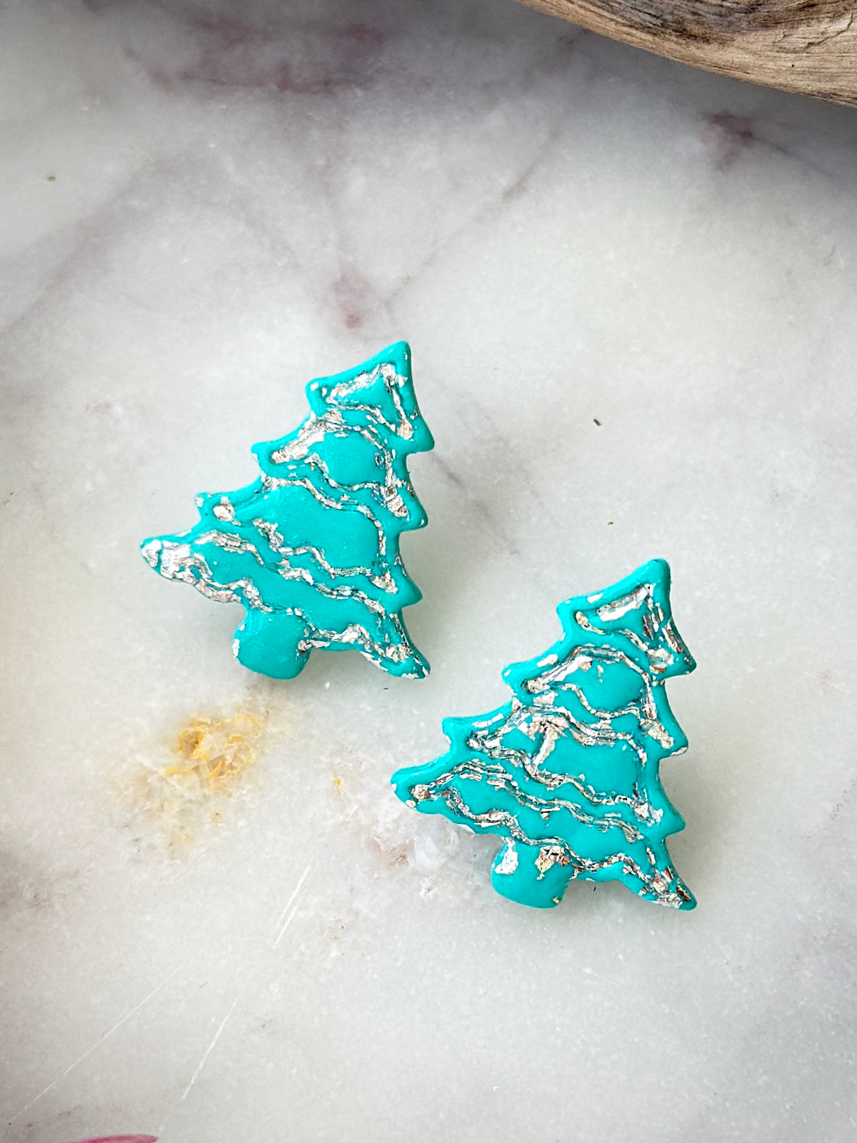 Christmas Tree Stud Earrings