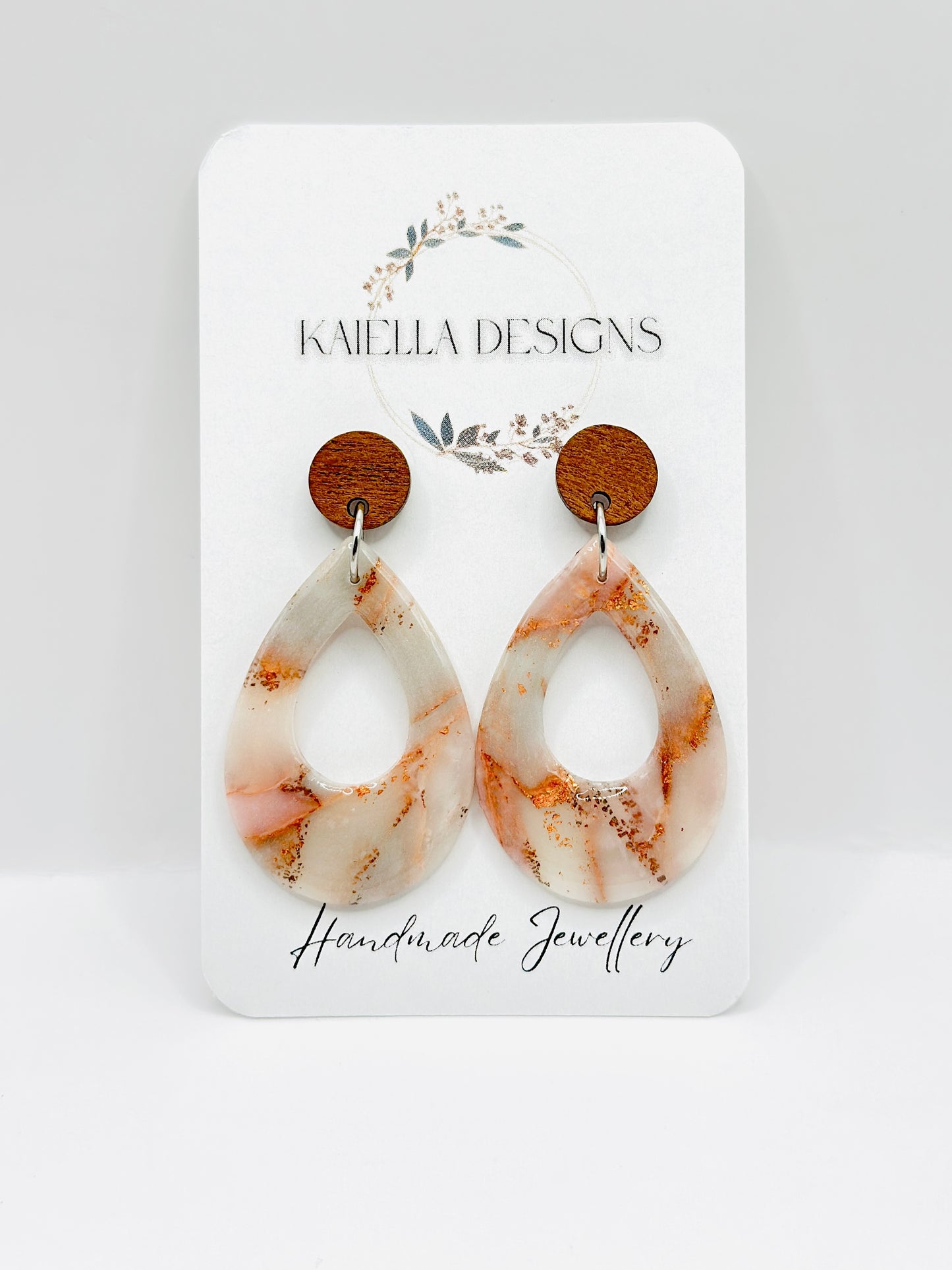 Hollow Teardrop - Rose Quartz Collection