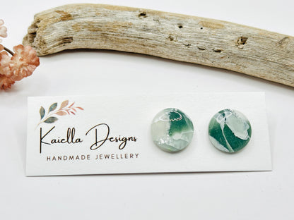 Jade Collection Studs