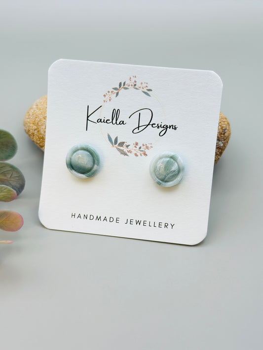 Jade Collection Studs