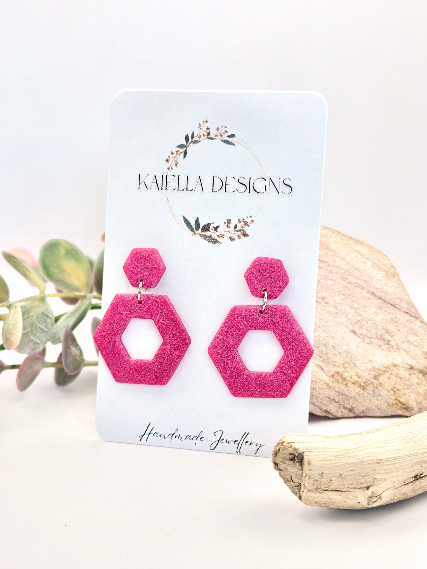 Pink Petal Hexagon