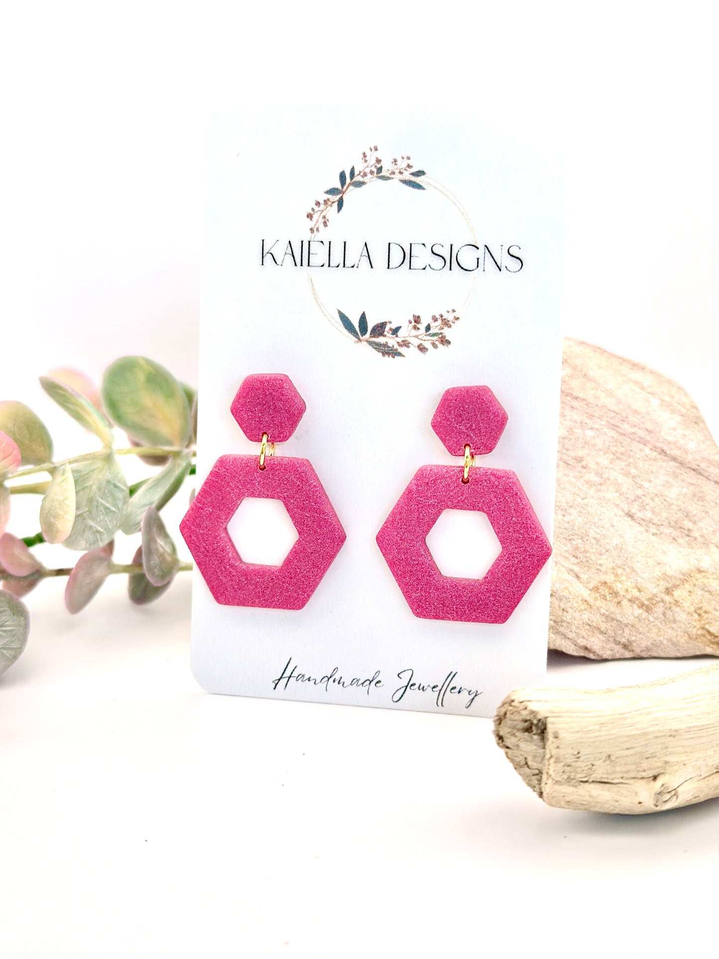 Pink Petal Hexagon