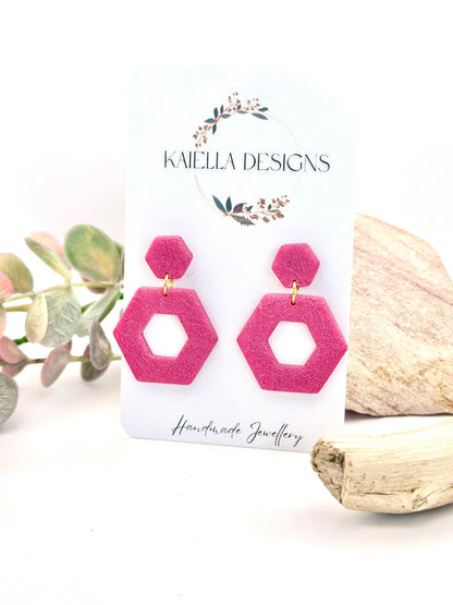 Pink Petal Hexagon